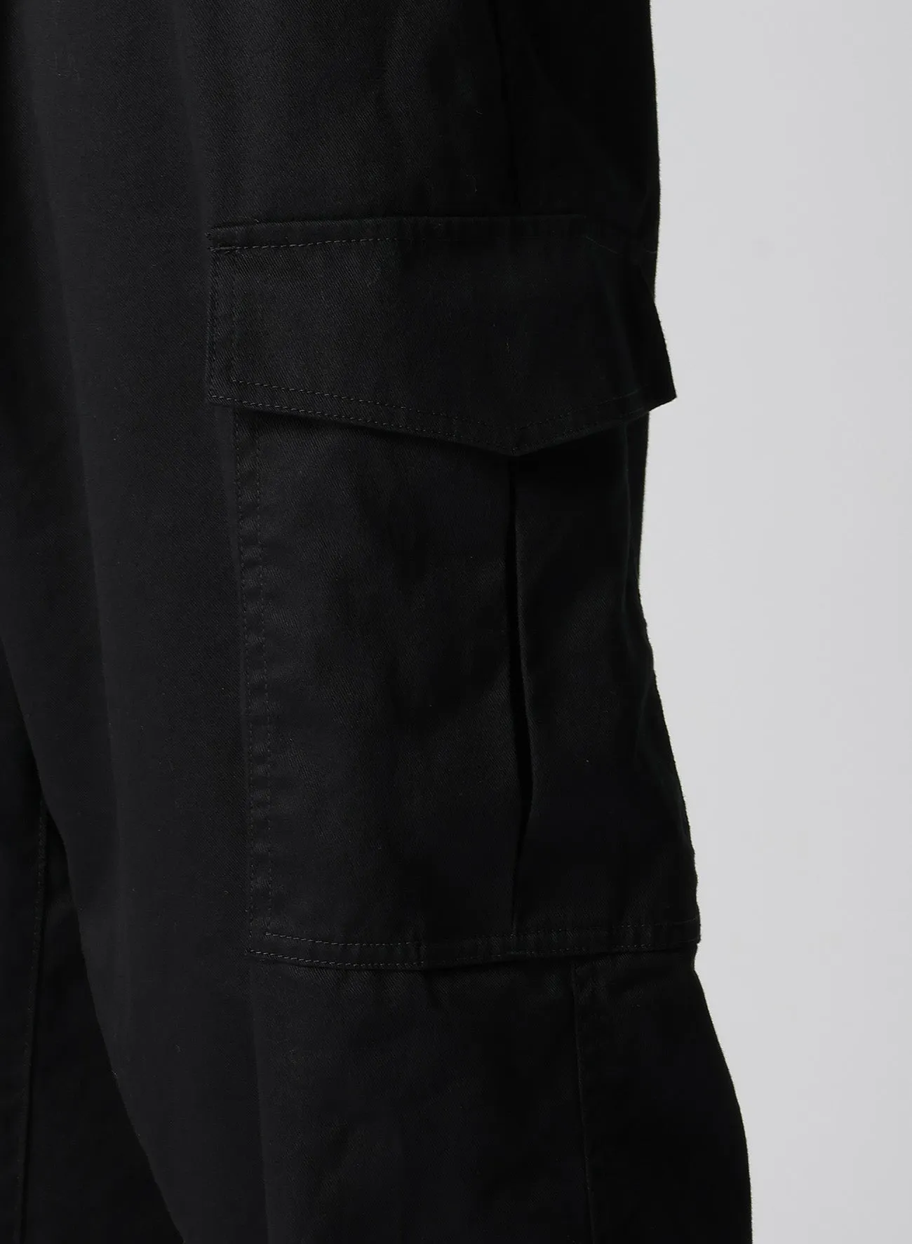 COTTON KATSURAGI HIGH WAIST CARGO PANTS