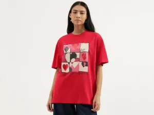 Crew Neck Graphic T-Shirt