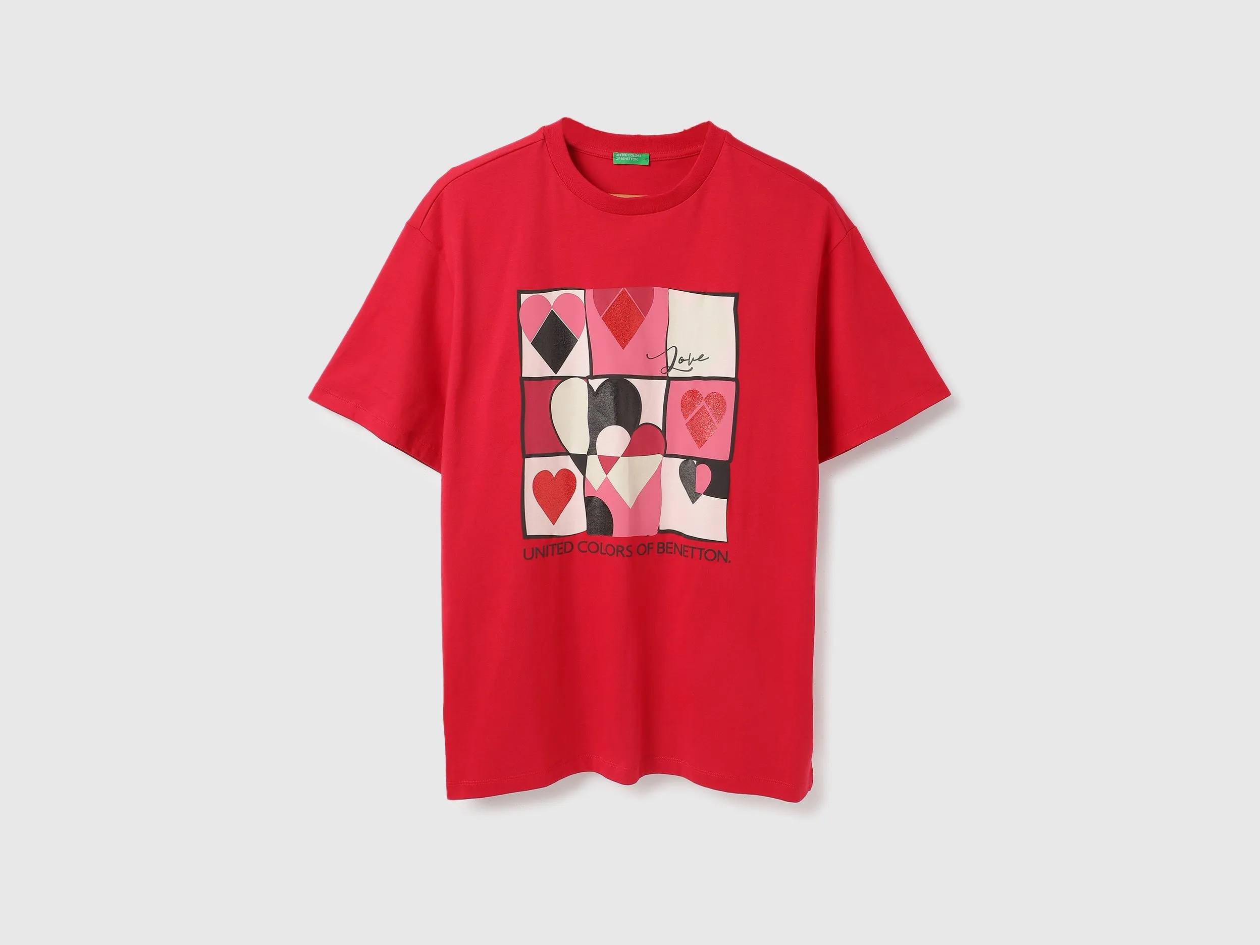 Crew Neck Graphic T-Shirt