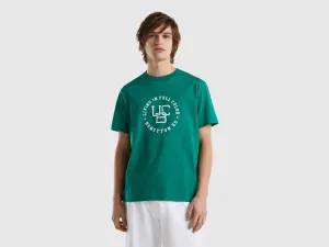 CREW NECK T-SHIRT WITH PRINT