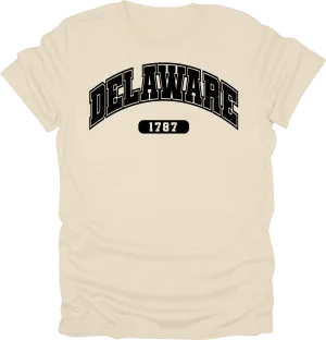 Delaware Tees – Est. 1787: First State, First Choice for T-Shirts