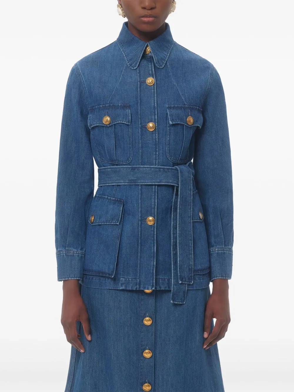 Denim cotton jacket