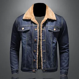 Denim jacket in caude milano style