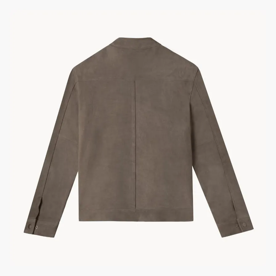 Denim leather jackets for mens. Grey suede leather jackets. Autumn collection Formal wears.