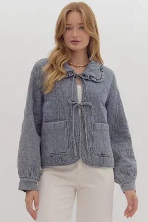 Denim Quilted Jacket