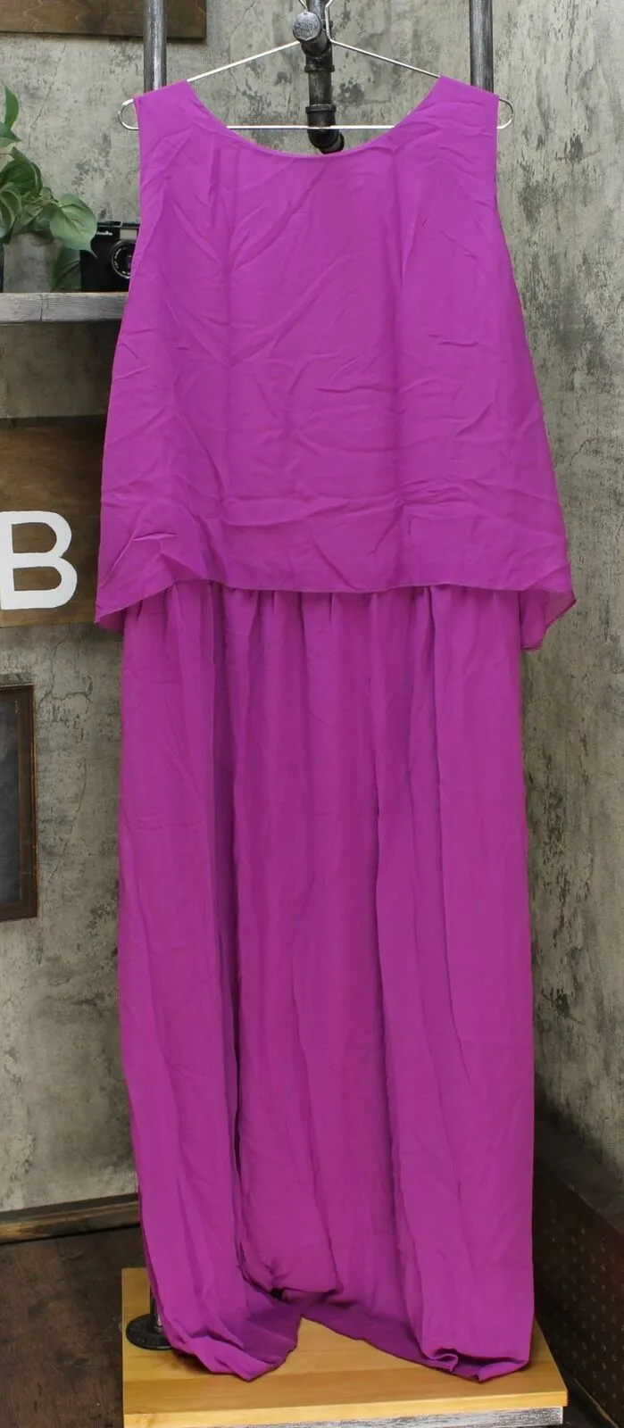 DG2 by Diane Gilman Women's Plus Size Easy Tank Maxi Dress