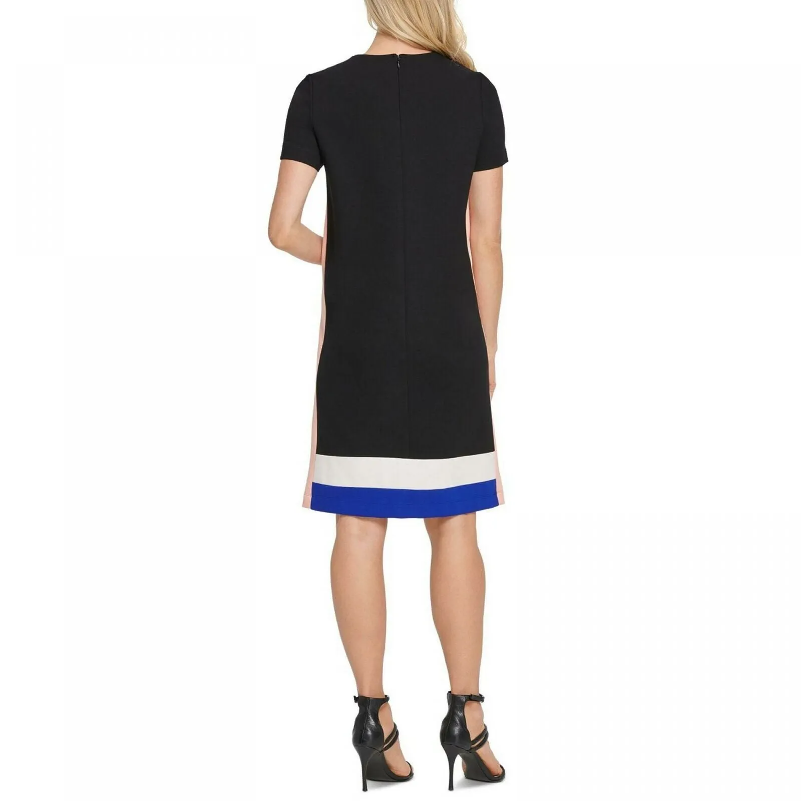 DKNY Women's Colorblock T-Shirt Dress