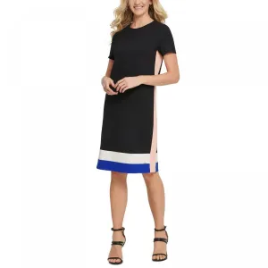 DKNY Women's Colorblock T-Shirt Dress