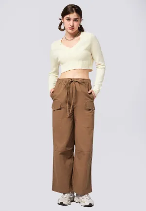 Drawstring Cargo Pants