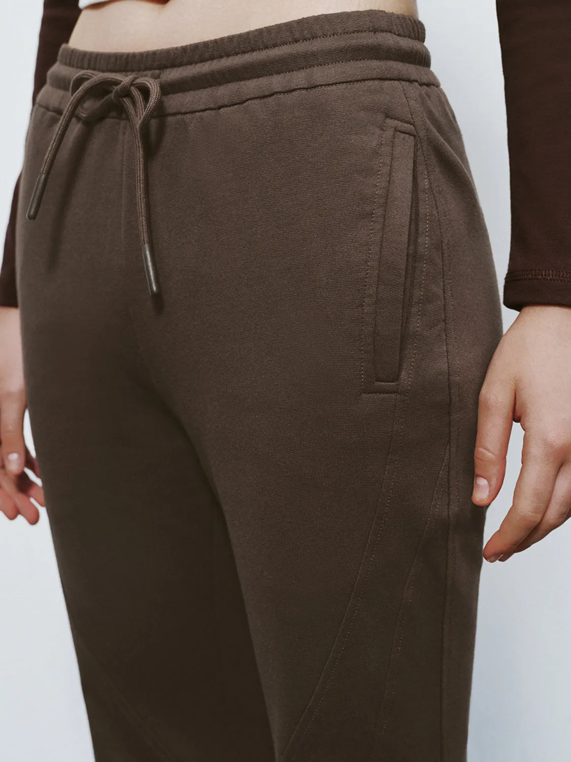 Drawstring Flare Pants