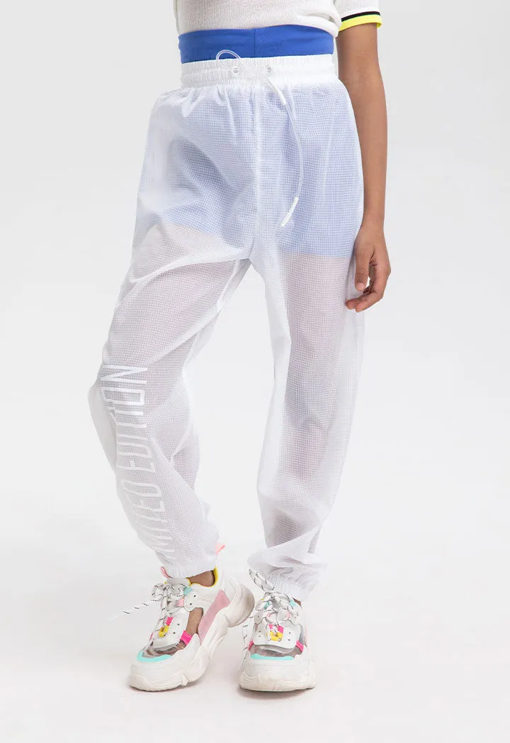 Drawstring Jogger Pants With Shorts