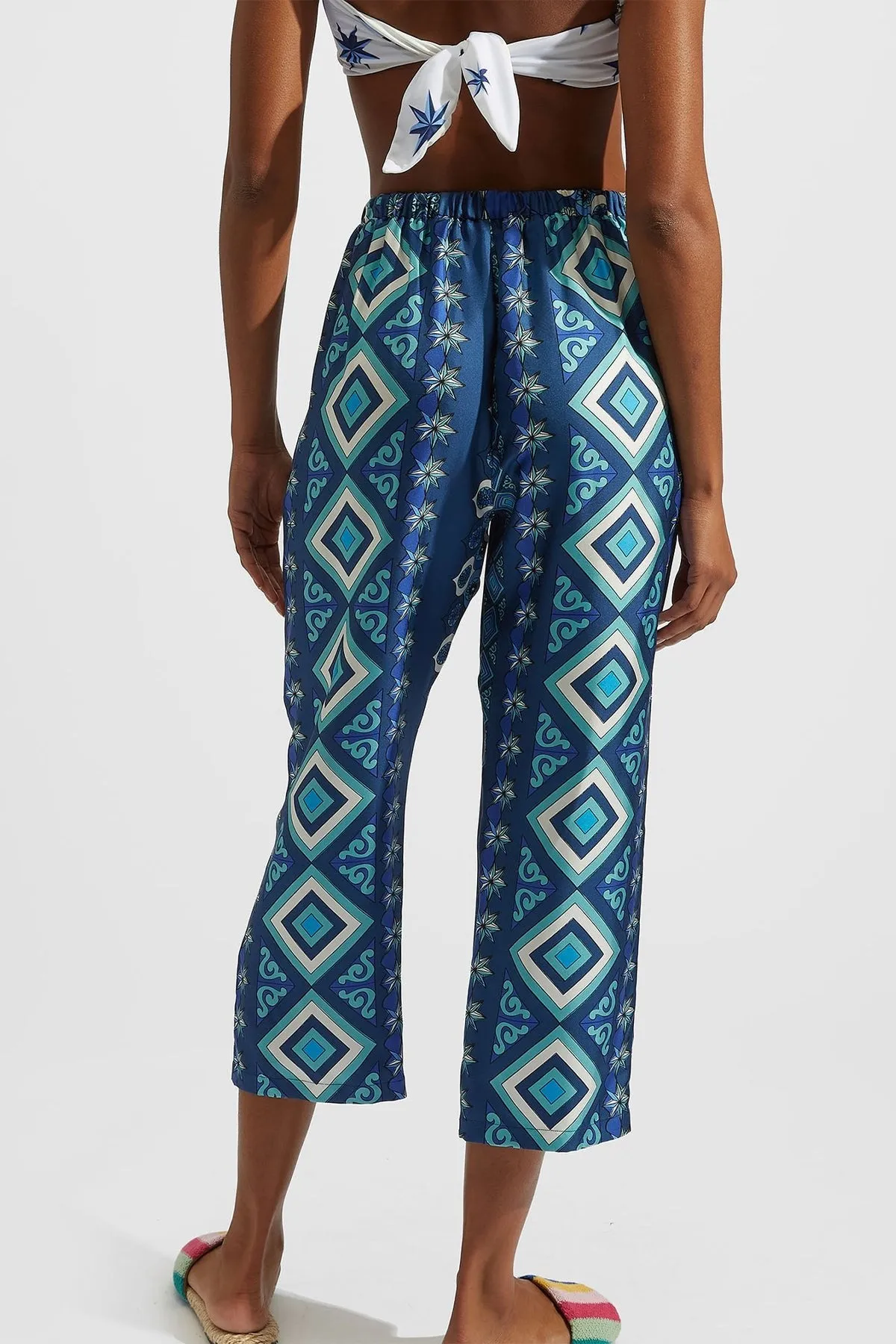 Drawstring Pants in Costiera