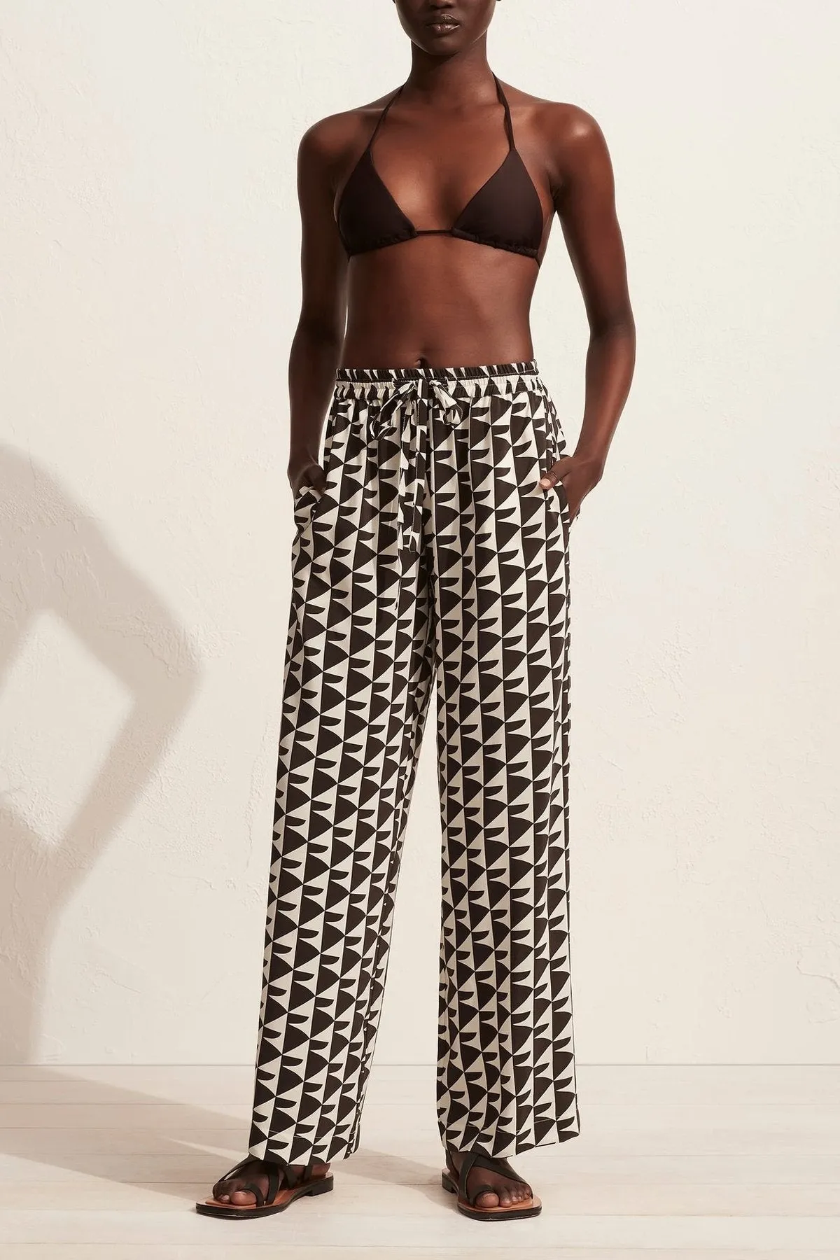 Drawstring Trouser in Talavera