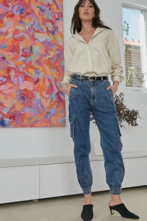 DRICOPER MORA VINTAGE CARGO JEAN