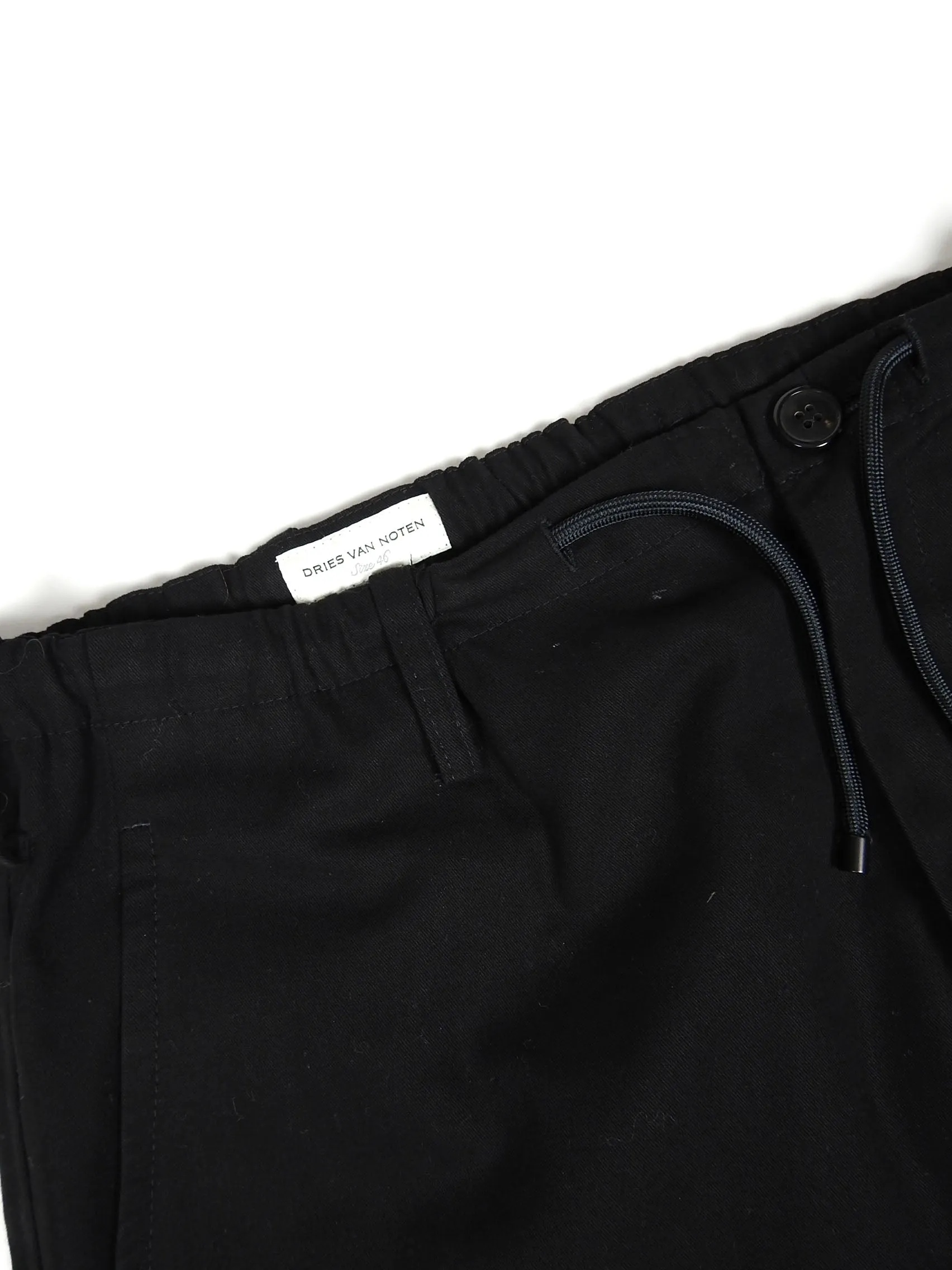 Dries Van Noten Drawstring Pants Size 46