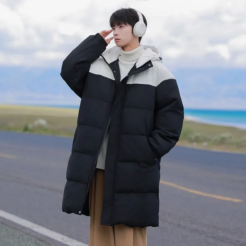 Durable Water-resistant Puffer Coat in Solid Color