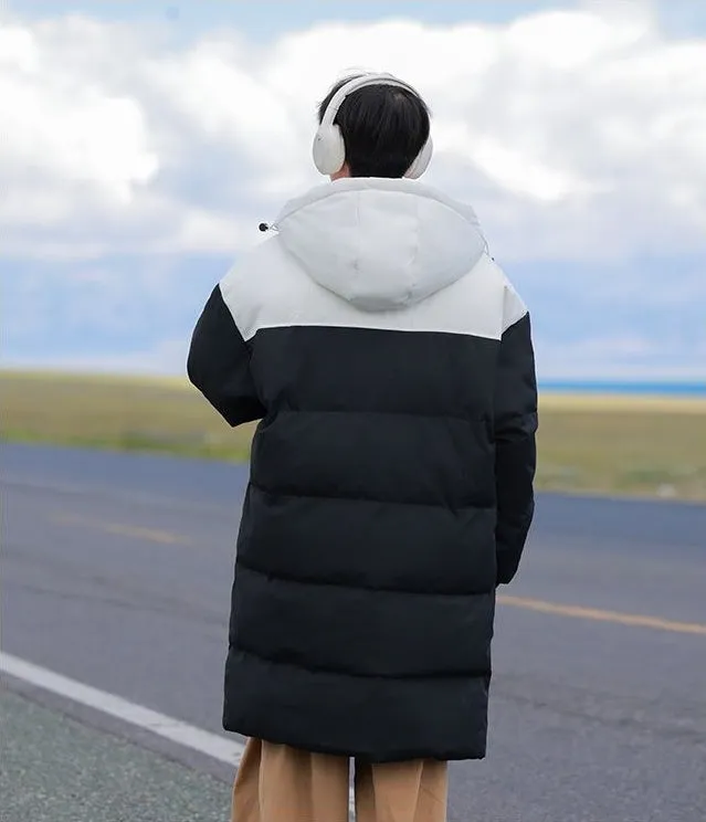 Durable Water-resistant Puffer Coat in Solid Color
