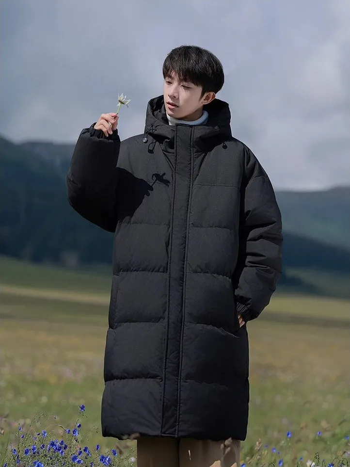 Durable Water-resistant Puffer Coat in Solid Color