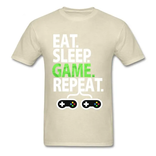 Eat Sleep Game Repeat T-Shirt