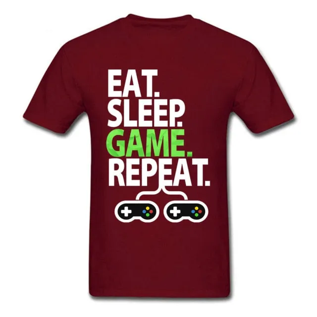 Eat Sleep Game Repeat T-Shirt