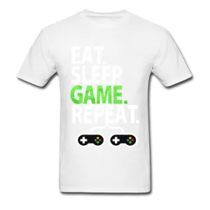 Eat Sleep Game Repeat T-Shirt