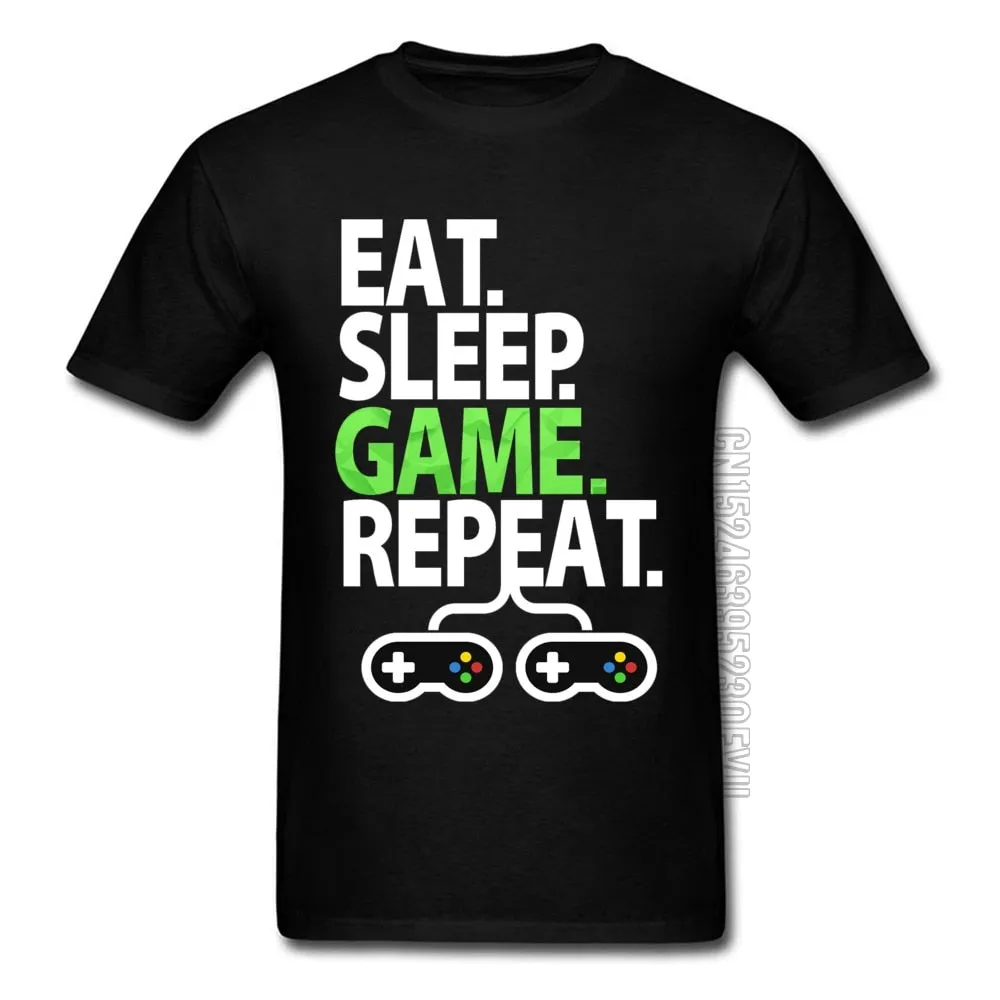 Eat Sleep Game Repeat T-Shirt