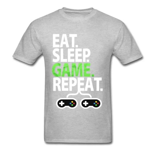 Eat Sleep Game Repeat T-Shirt