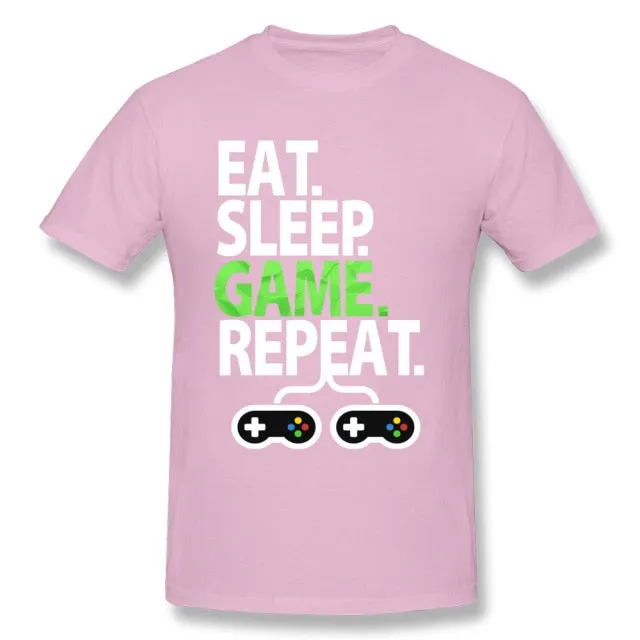 Eat Sleep Game Repeat T-Shirt