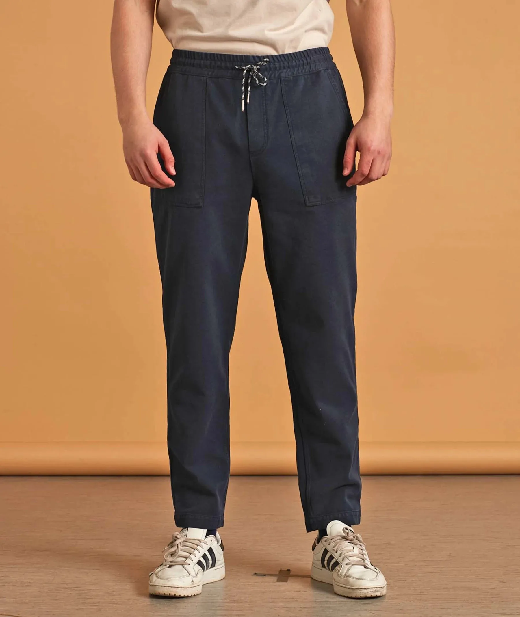 ELSK EDDIE MEN'S DRAWSTRING PANTS - DARK NAVY