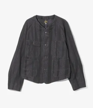 Engineer Jacket - 10oz Denim / Python Jacquard