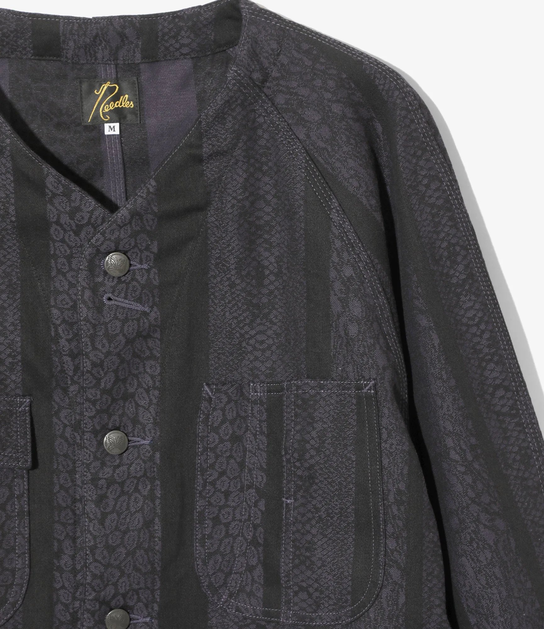 Engineer Jacket - 10oz Denim / Python Jacquard