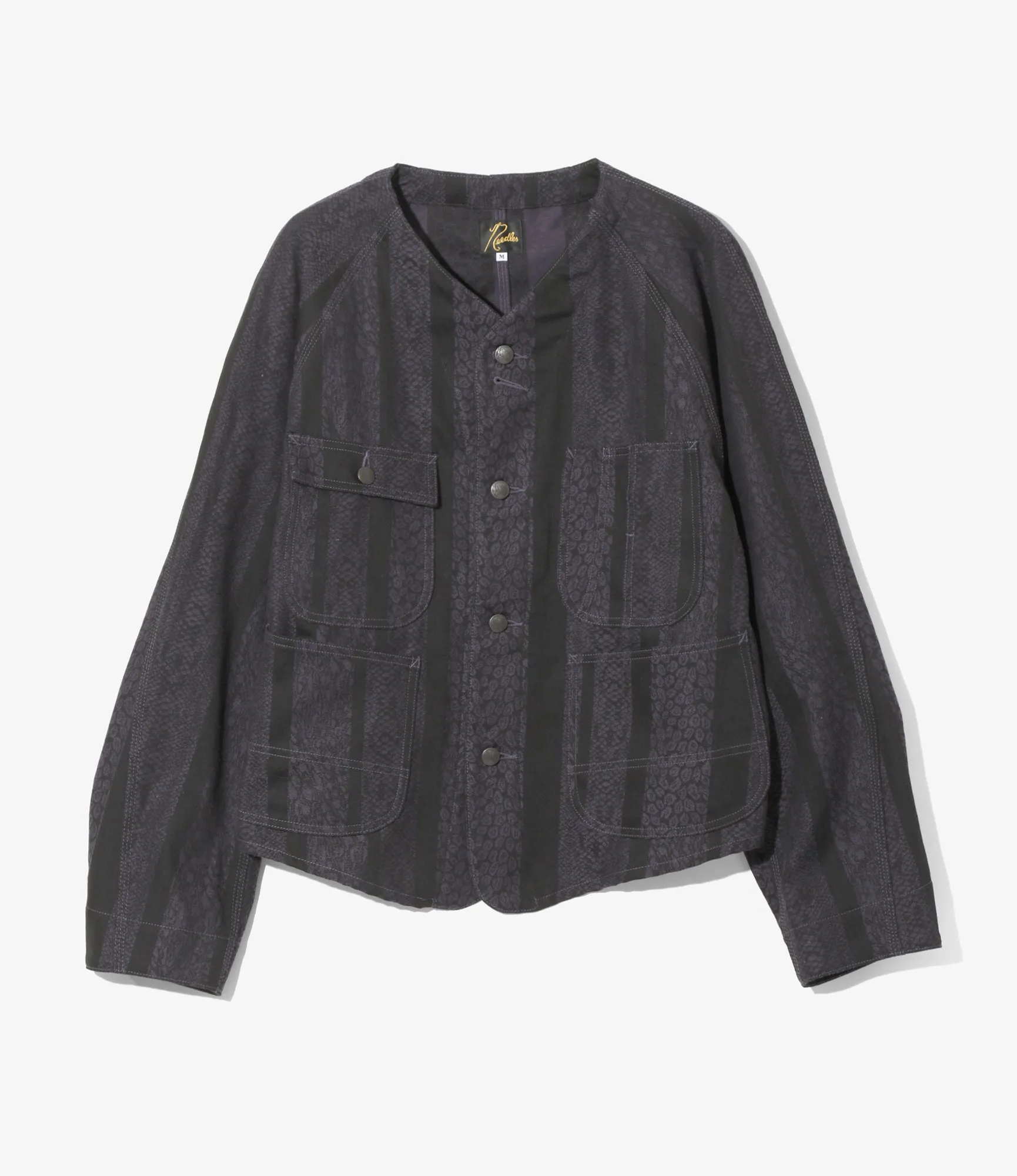 Engineer Jacket - 10oz Denim / Python Jacquard