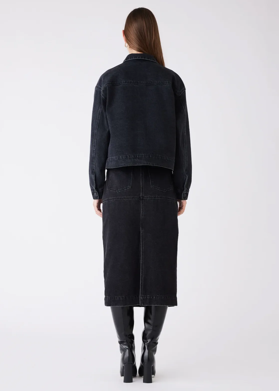 ESMAEE Dynamite Denim Jacket - Black