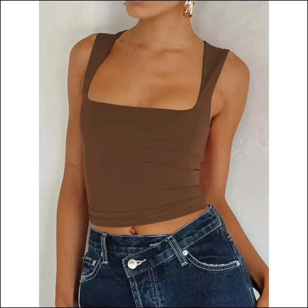 Fall for the Lovelet Square Neck: Chic, Sassy, and Ready to Stun! 💖💁‍♀️