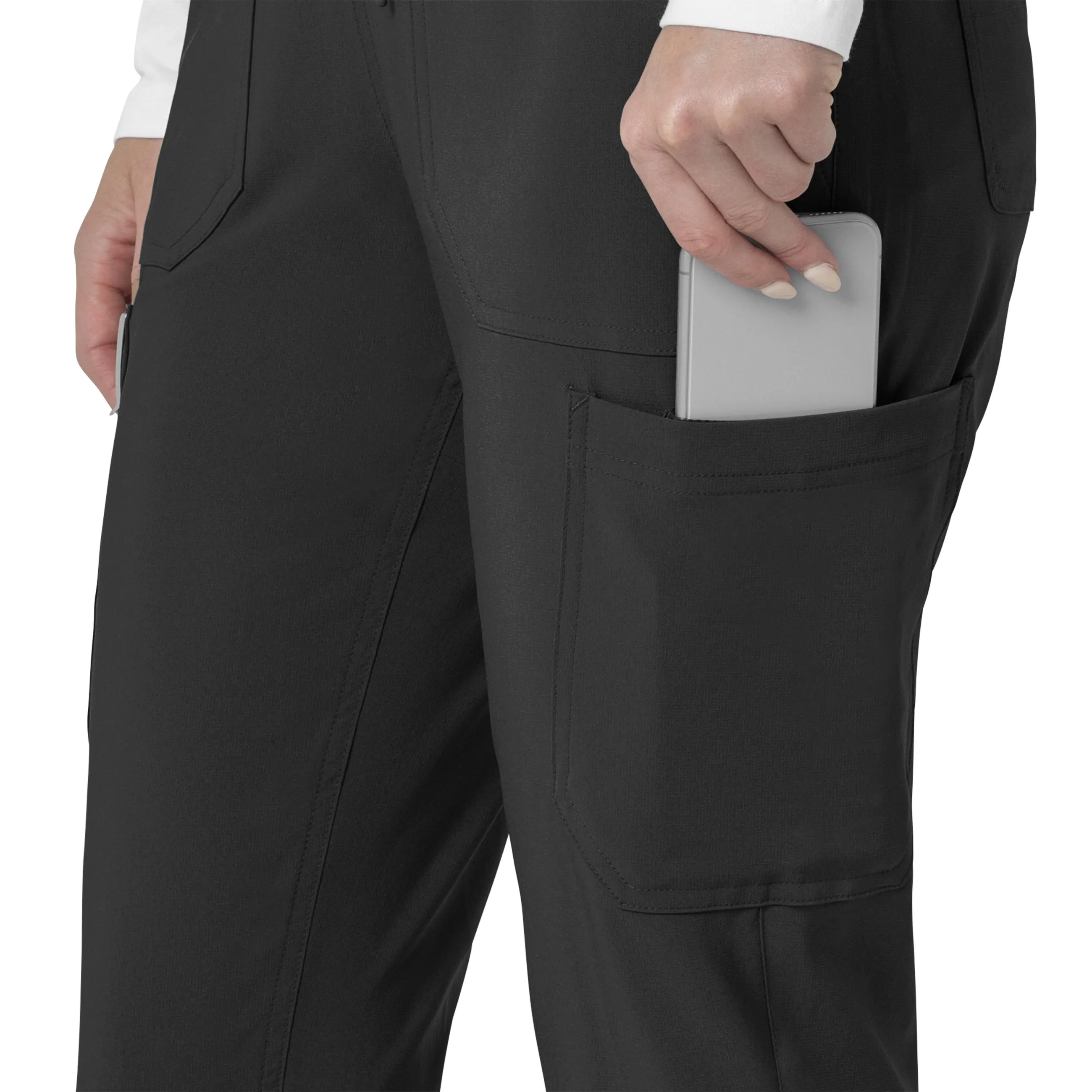 Force Cross-Flex C53110 Cargo Jogger Scrub Pants Black