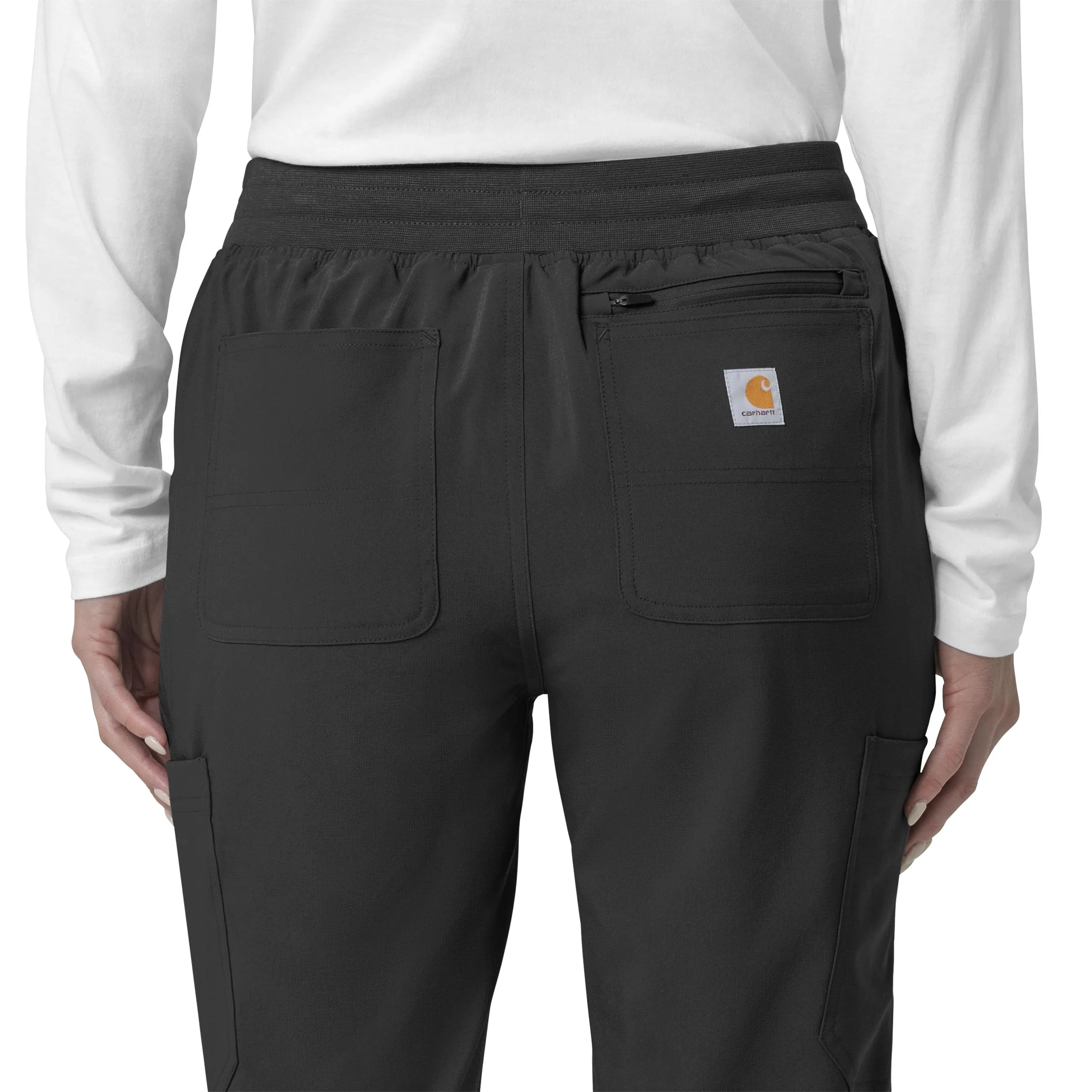 Force Cross-Flex C53110 Cargo Jogger Scrub Pants Black