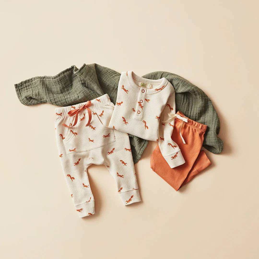 Fox Brown Heart Pants