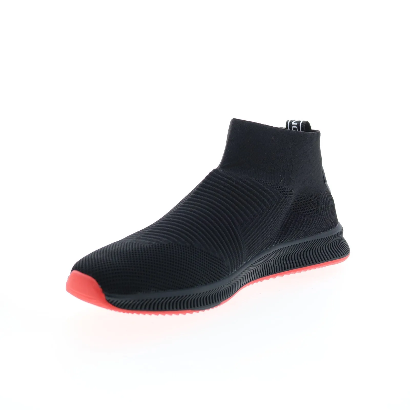 French Connection Albert FC7090H Mens Black Canvas Lifestyle Sneakers Shoes