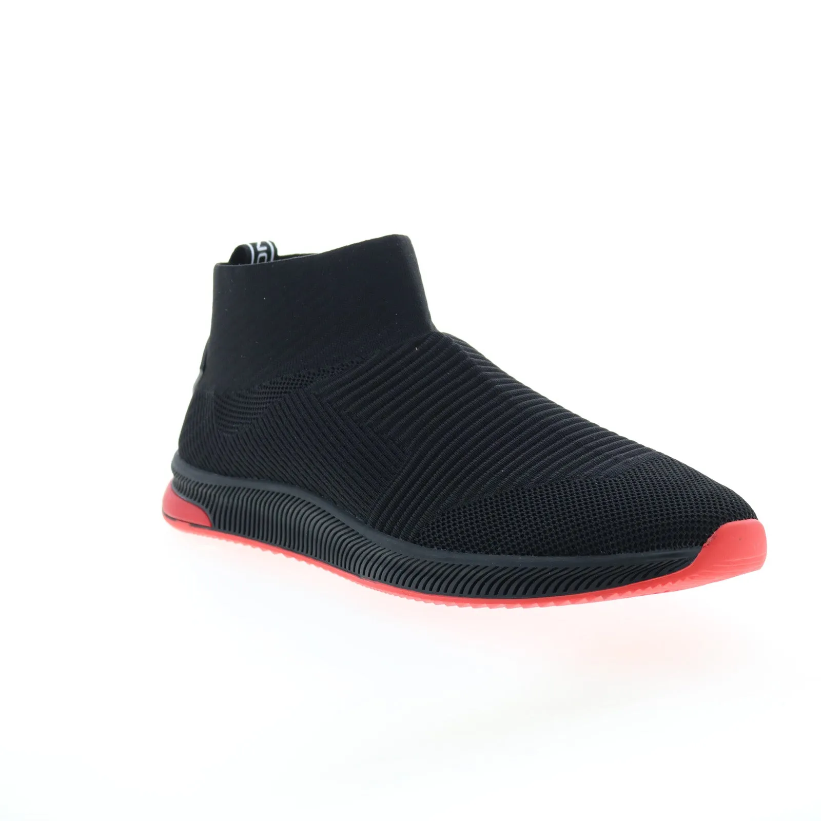 French Connection Albert FC7090H Mens Black Canvas Lifestyle Sneakers Shoes