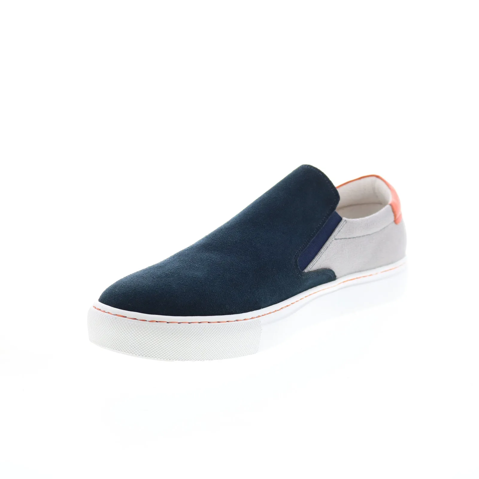 French Connection Alexis FC7117S Mens Blue Suede Lifestyle Sneakers Shoes