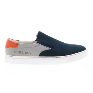 French Connection Alexis FC7117S Mens Blue Suede Lifestyle Sneakers Shoes