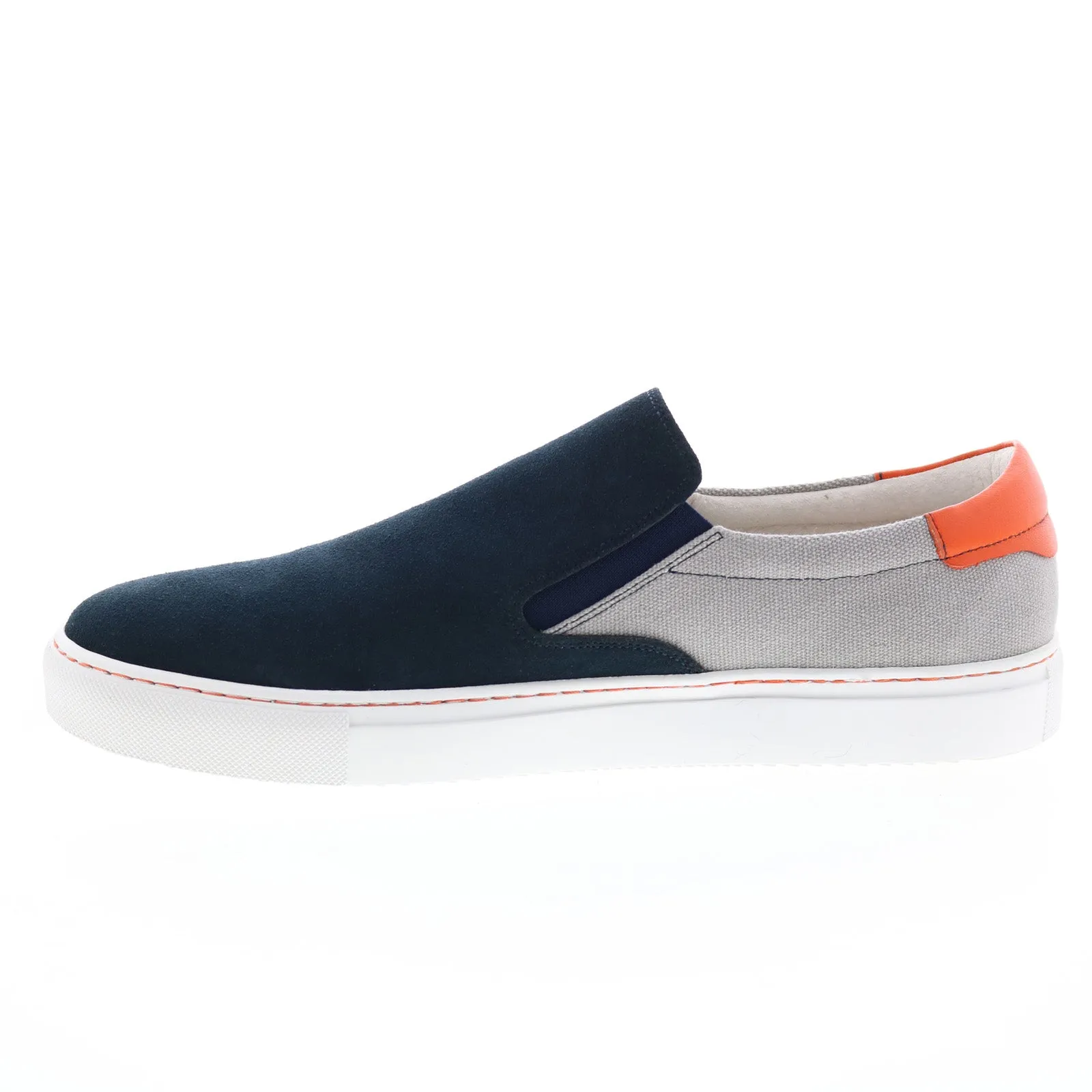 French Connection Alexis FC7117S Mens Blue Suede Lifestyle Sneakers Shoes