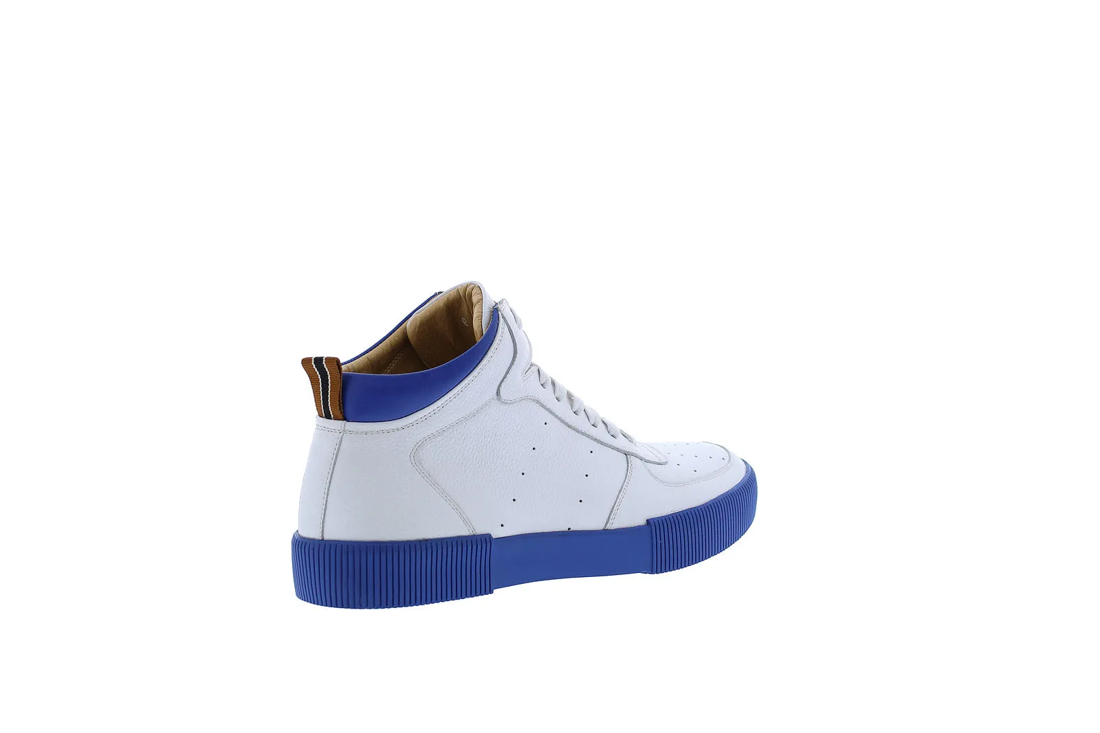 French Connection Dion FC7211H Mens White Leather Lifestyle Sneakers Shoes
