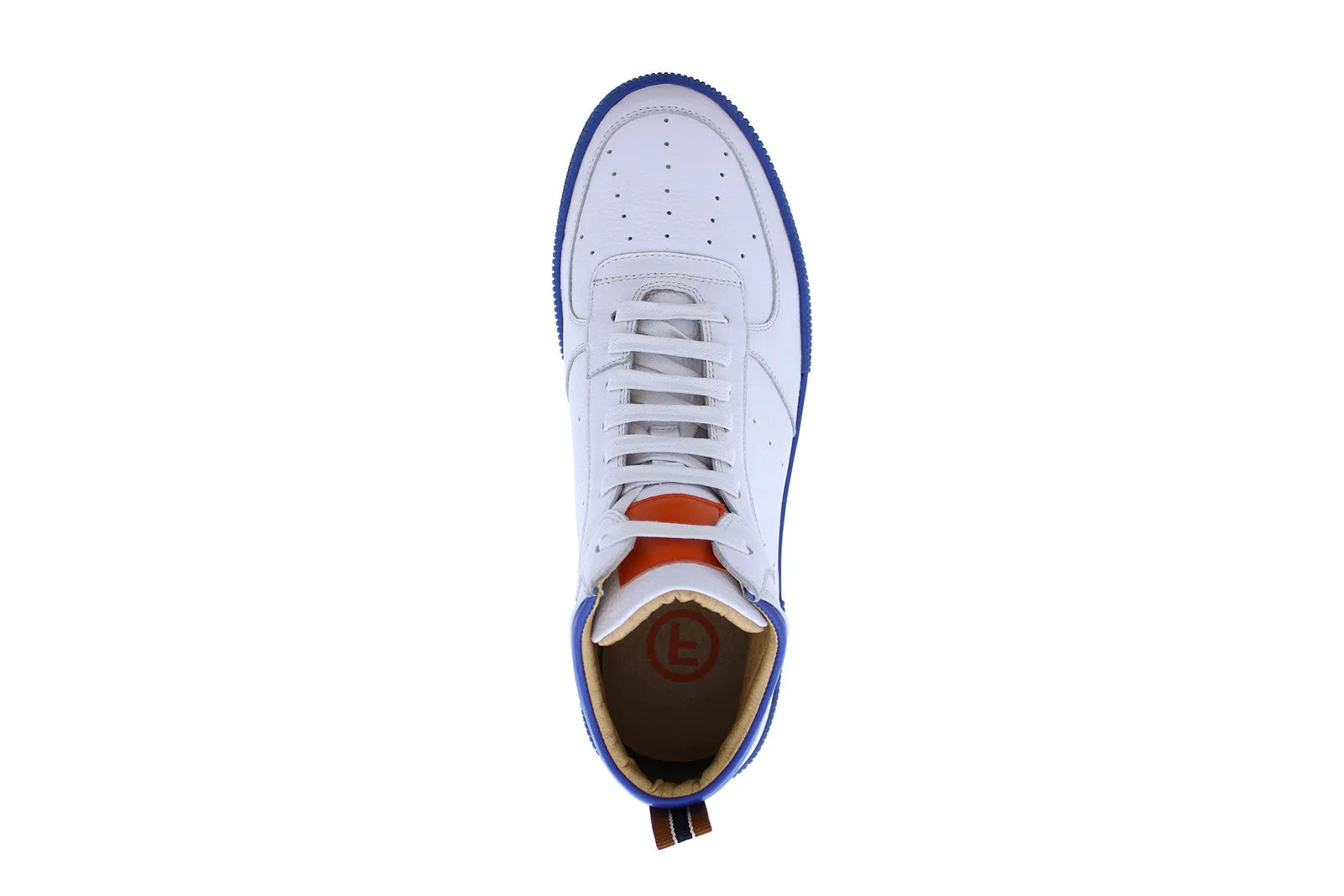 French Connection Dion FC7211H Mens White Leather Lifestyle Sneakers Shoes