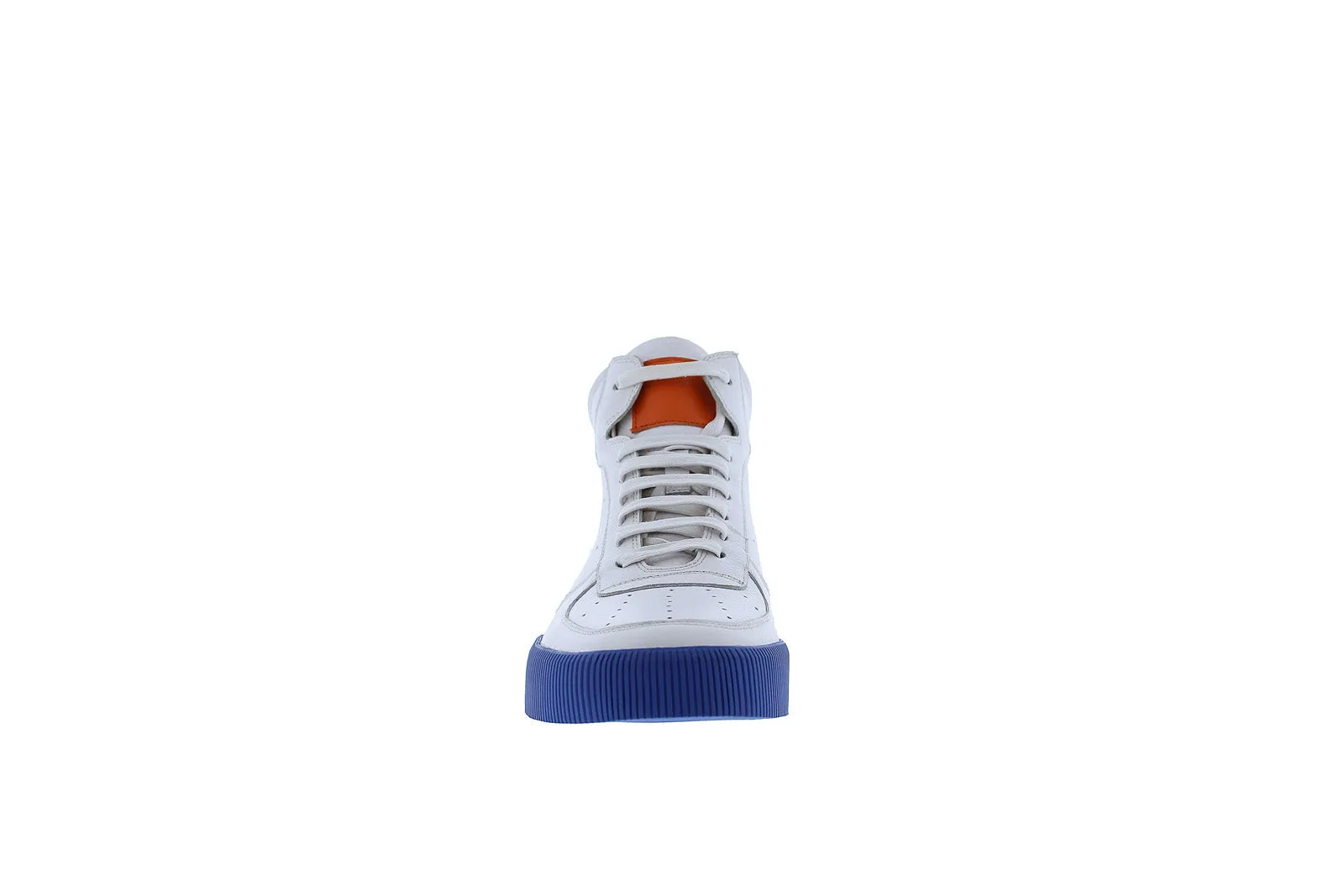 French Connection Dion FC7211H Mens White Leather Lifestyle Sneakers Shoes