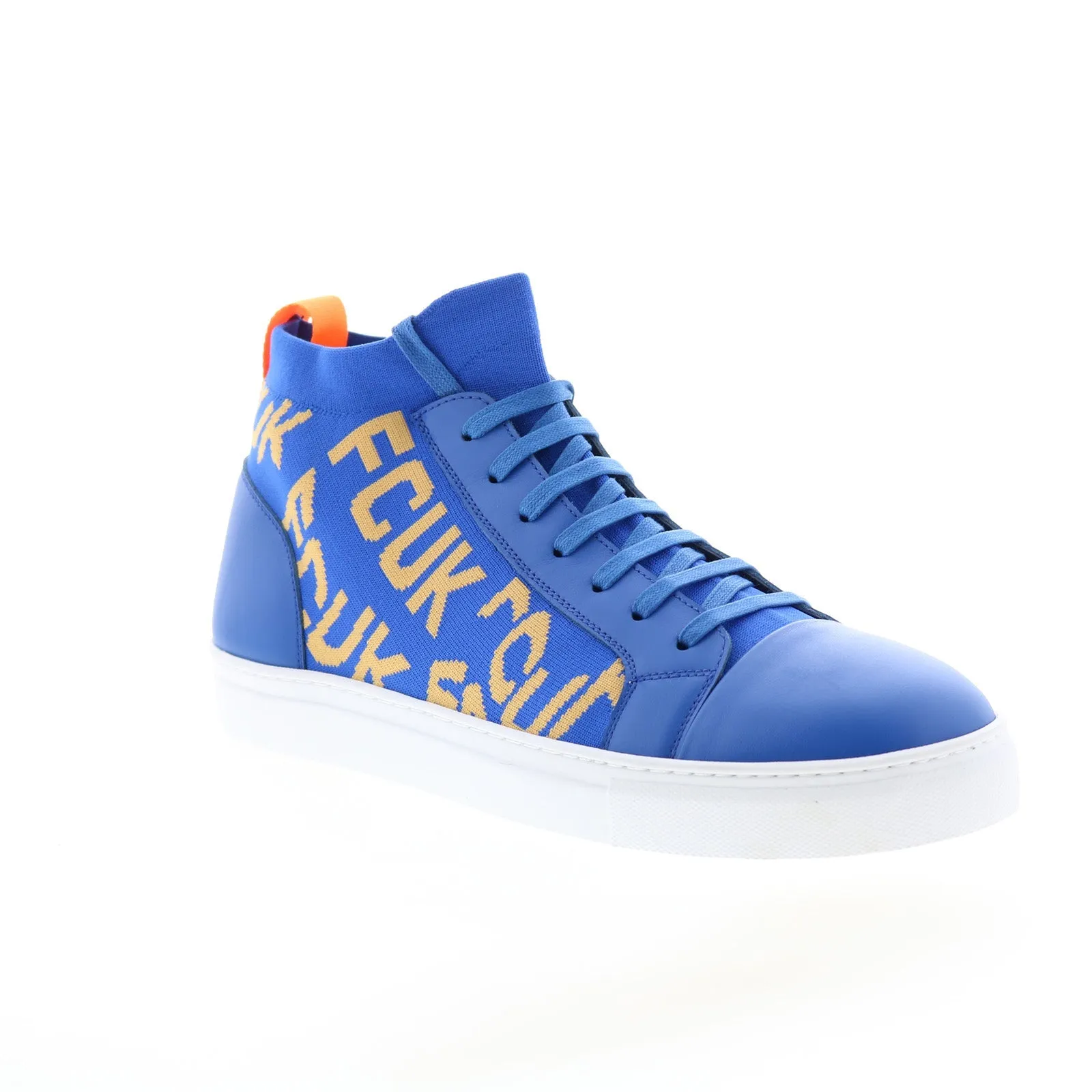 French Connection Kona FC7193H Mens Blue Canvas Lifestyle Sneakers Shoes