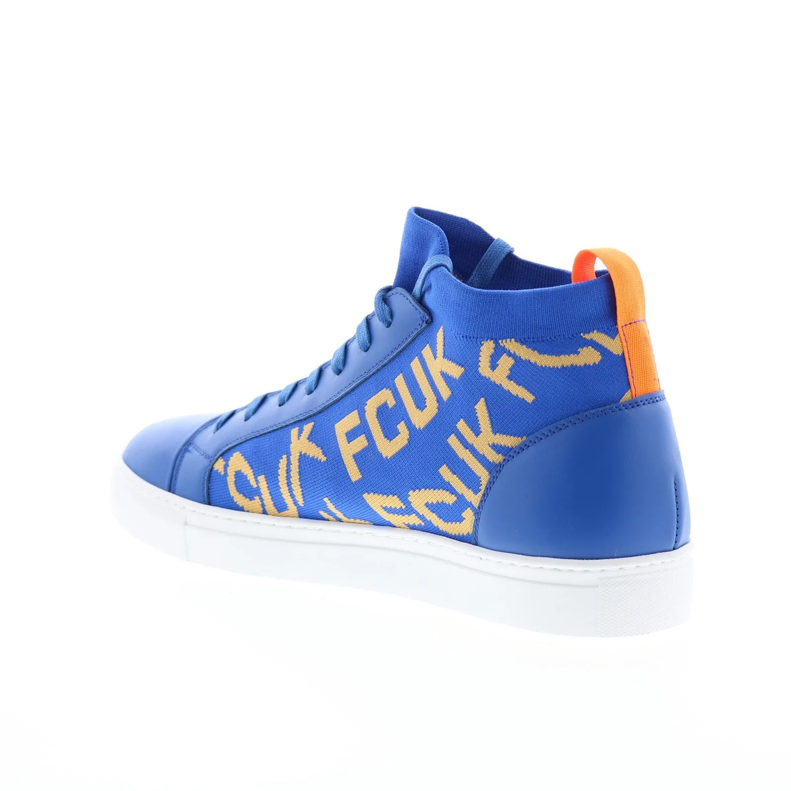 French Connection Kona FC7193H Mens Blue Canvas Lifestyle Sneakers Shoes
