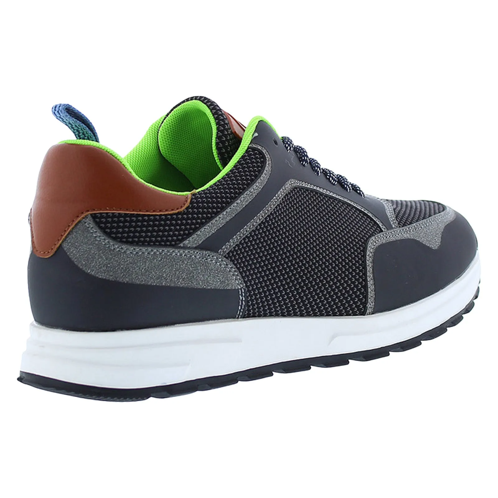 French Connection Reed FCEL2573L Mens Black Lifestyle Sneakers Shoes