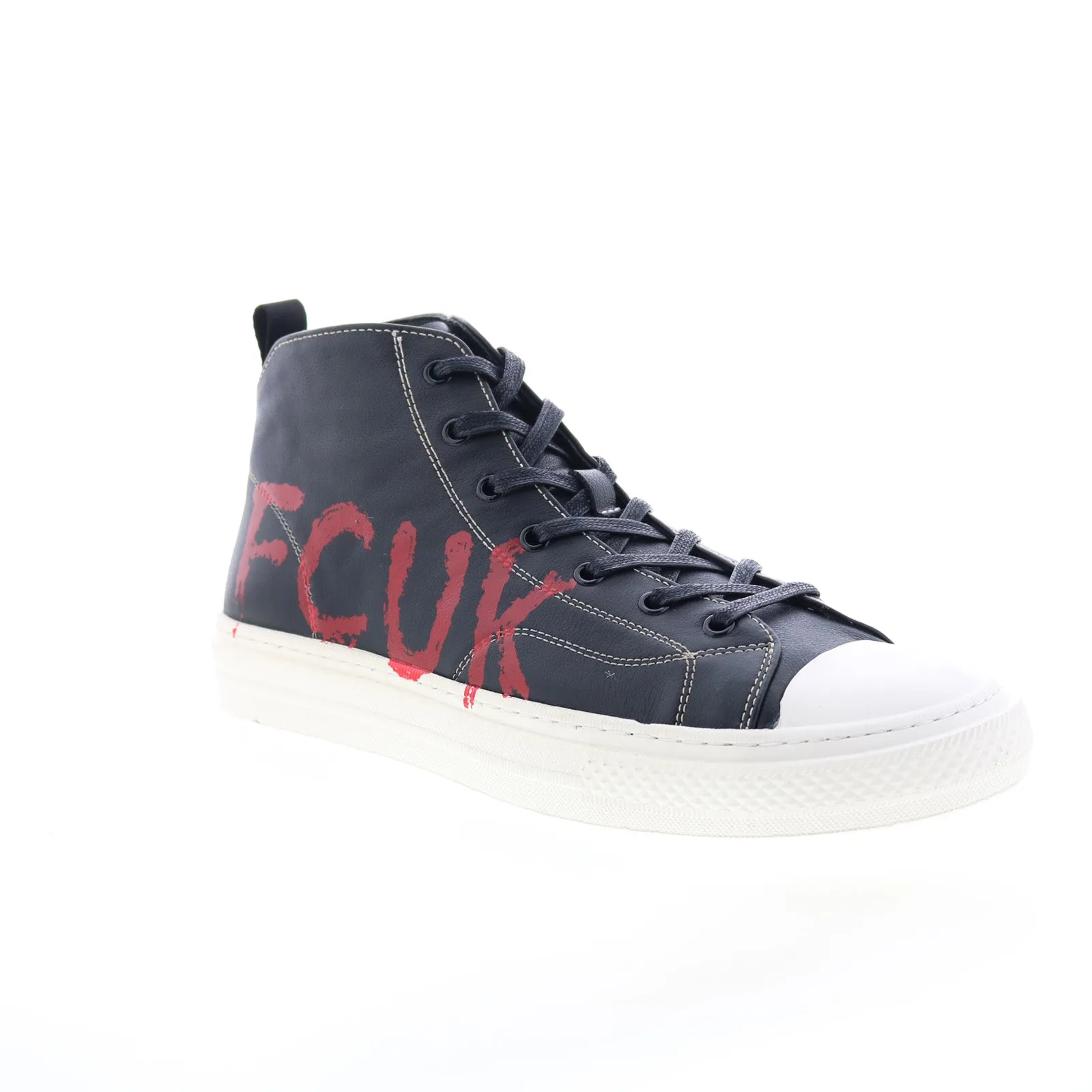 French Connection Sidney FC7183H Mens Black Lifestyle Sneakers Shoes