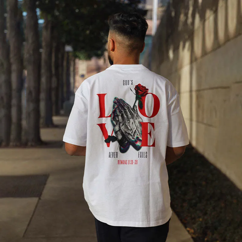 God's Love Never Fails T-shirt